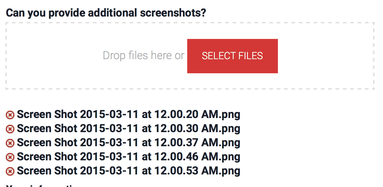 Uploading multiple images to a File Upload field in Gravity Forms